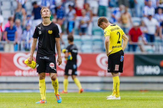 Mjällbys spelare deppar