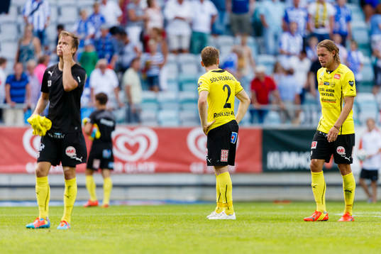 Mjällbys spelare deppar