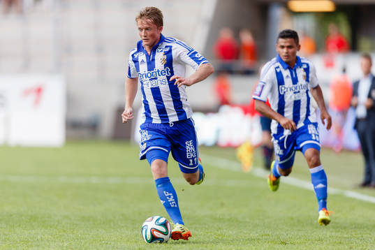 IFK Göteborgs Sam Larsson och IFK Göteborgs Daniel