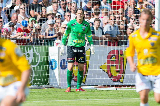 Falkenbergs målvakt Otto Martler