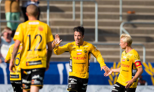 Elfsborgs Mikkel Beckmann reducerar till 2-1
