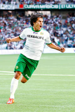 Hammarbys Lars Fuhre jublar