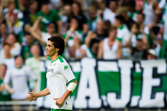 Hammarbys Lars Fuhre jublar