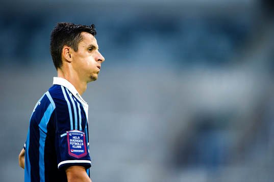 Djurgårdens Haris Radetinac deppar