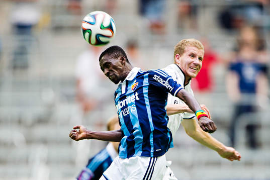 under fotbollsmatchen i Allsvenskan mellan Djurgården och