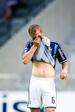 Djurgårdens Aleksander Faltsetas deppar