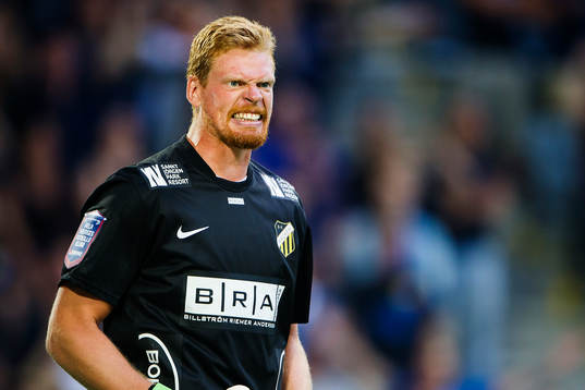 Häckens målvakt Christoffer Källqvist