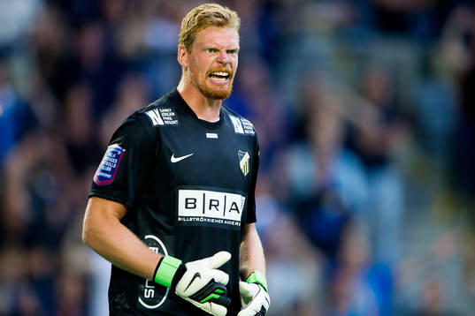 Häckens målvakt Christoffer Källqvist