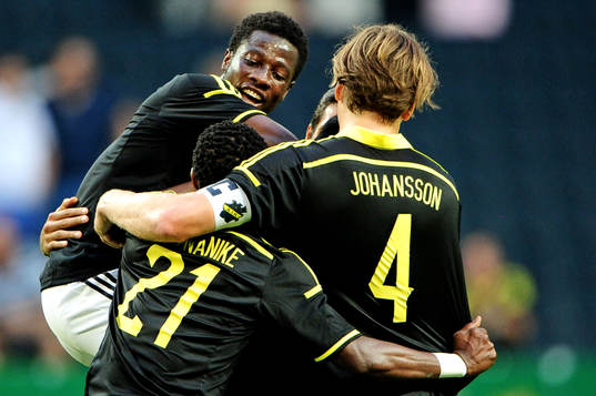 s Ebenezer Ofori, Kennedy Igboananike och Nils-Eric