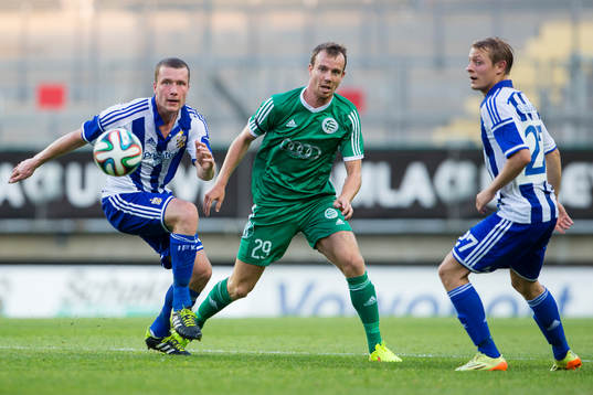 IFK Göteborgs Jakob Johansson och Joel Allansson