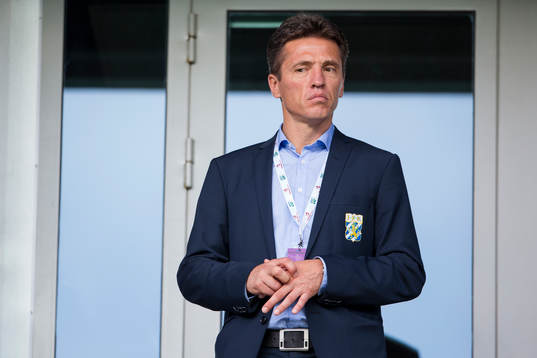 IFK Göteborgs sportchef Mats Gren på läktaren