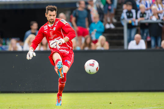 Halmstads målvakt Stojan Lukic