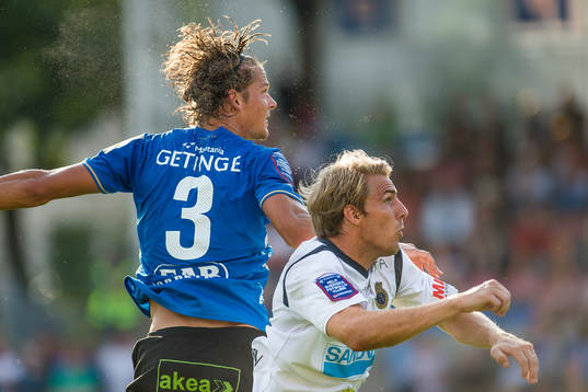 Halmstads Fredrik Liverstam och Gefles Johan Oremo