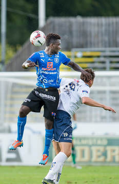 Halmstads King Osei Gyan och Gefles Marcus Hansson