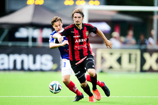 Brommapojkarnas Dardan Rexhepi mot Åtvidabergs Månz