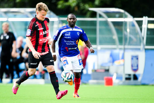 Brommapojkarnas Jacob Une Larsson mot Åtvidabergs John