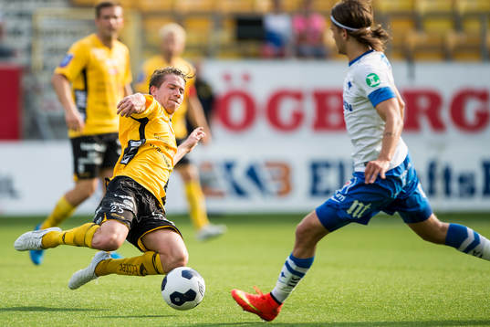 Elfsborgs Marcus Rohdén och Norrköpings Arnor Ingvi