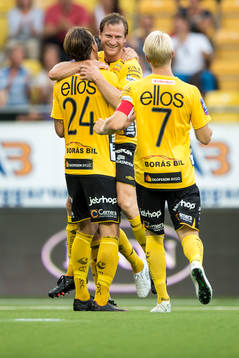 Elfsborgs Daniel Mobaeck jublar