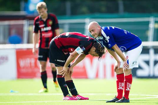Brommapojkarnas Jesper Karlström och Åtvidabergs Daniel
