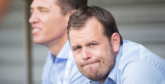 IFK Göteborgs tränare Mikael Stahre och klubbdirektör
