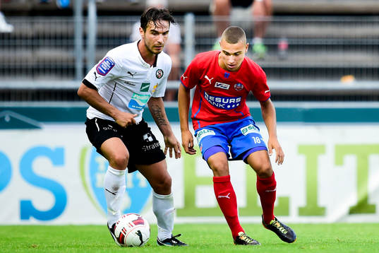 Örebros Nordin Gerzic och Helsingborgs Jordan Larsson