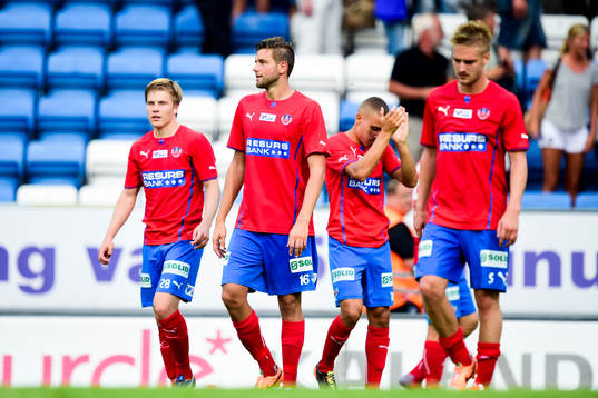 Helsingborgs spelare deppar