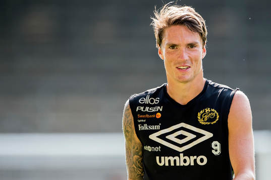 En glad Lasse Nilsson