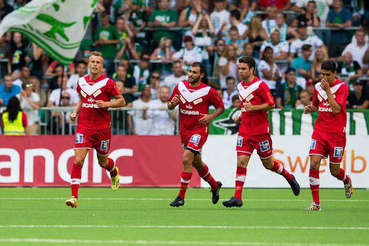 Assyriskas Jens Jacobsson jublar