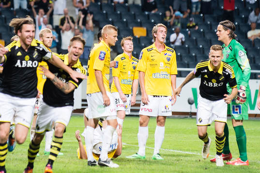 Falkenbergs spelare deppar
