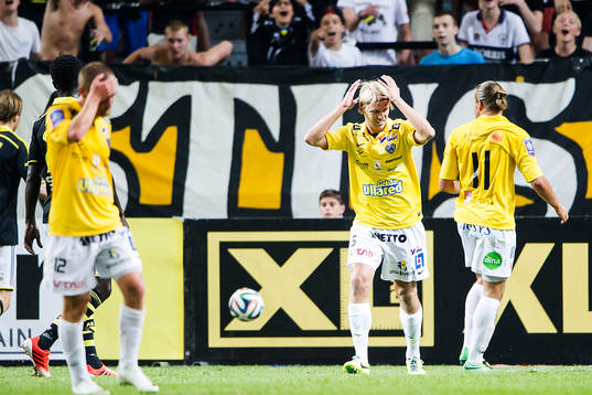 Falkenbergs Christoffer Carlsson, Carl-Oscar Andersson och