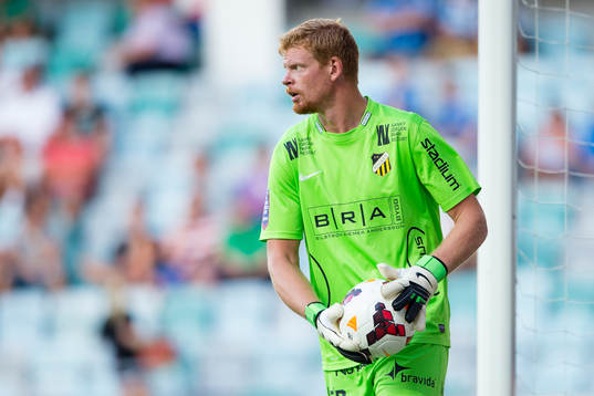Häckens målvakt Christoffer Källqvist