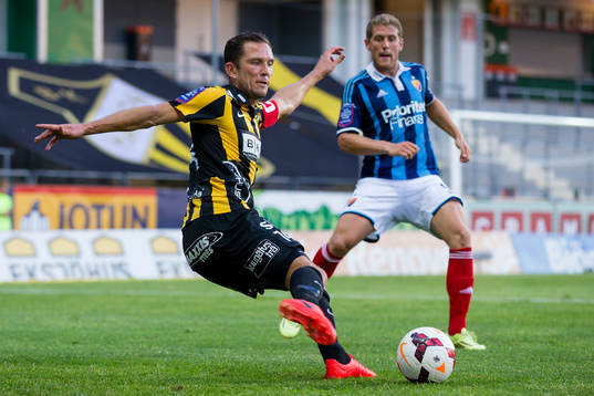 Häckens lagkapten Martin Ericsson