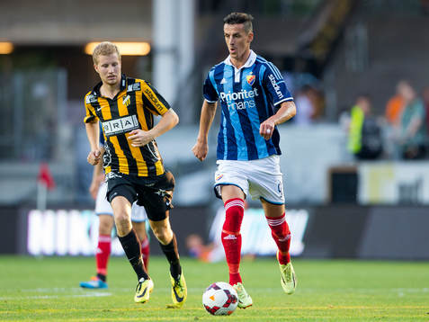 Djurgårdens Haris Radetinac steget före Häckens Simon