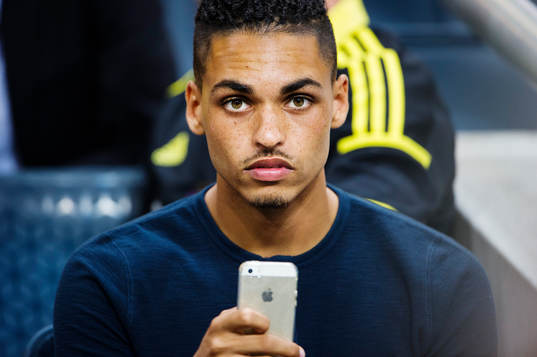 Alexander Jakobsen på läktaren