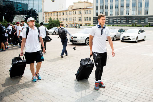 Malmö FFs Emil Forsberg och Markus Rosenberg