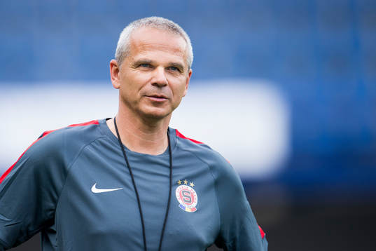 Sparta Prags tränare Vítězslav Lavička