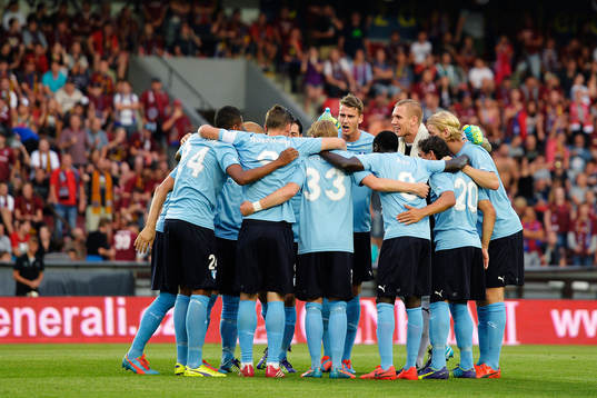 Malmö FFs spelare samlas