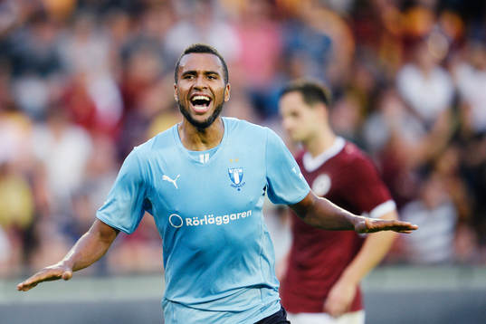 Malmö FFs Isaac Kiese Thelin jublar