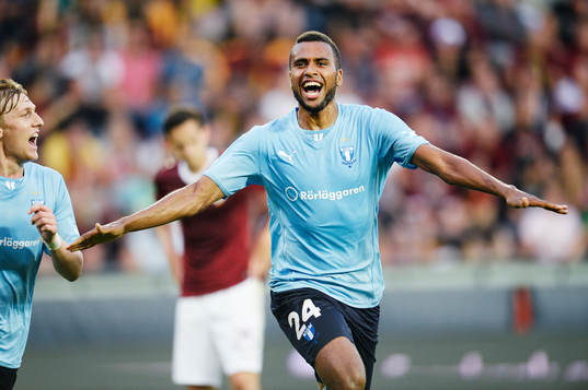 Malmö FFs Isaac Kiese Thelin jublar