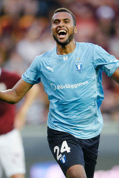 Malmö FFs Isaac Kiese Thelin jublar
