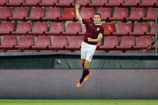 Sparta Prags David Lafata jublar