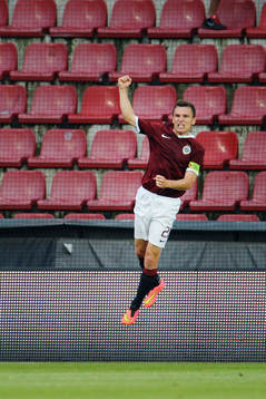 Sparta Prags David Lafata jublar