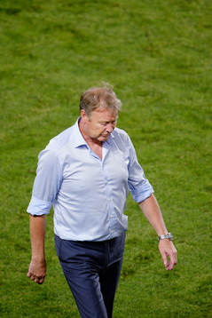 Malmö FFs tränare Åge Hareide deppar