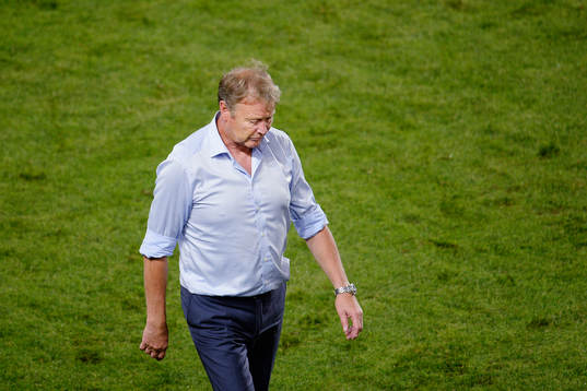 Malmö FFs tränare Åge Hareide deppar