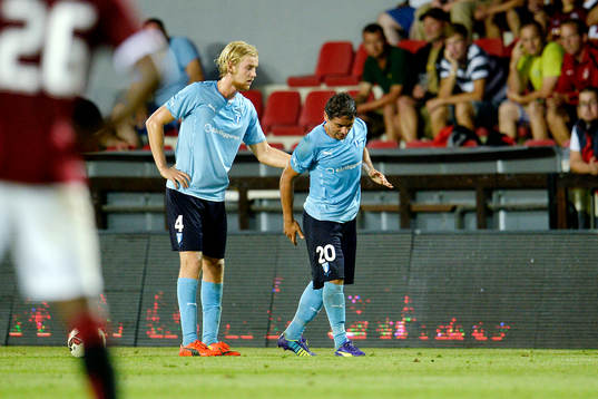 Malmö FFs Ricardo Ferreira Da Silva har ont och får