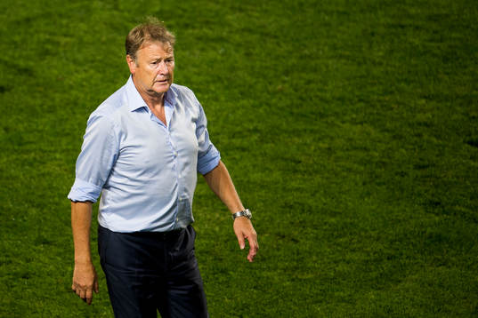 Malmö FFs tränare Åge Hareide deppar när han lämnar