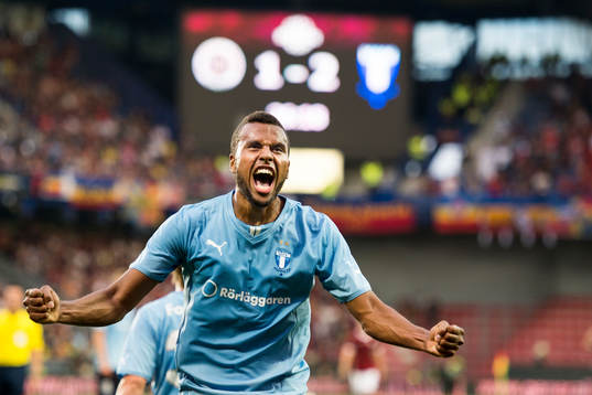Malmö FFs Isaac Kiese Thelin jublar