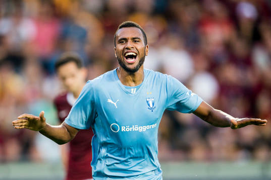 Malmö FFs Isaac Kiese Thelin jublar