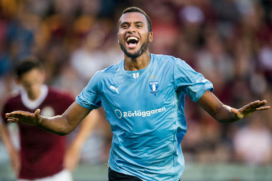 Malmö FFs Isaac Kiese Thelin jublar