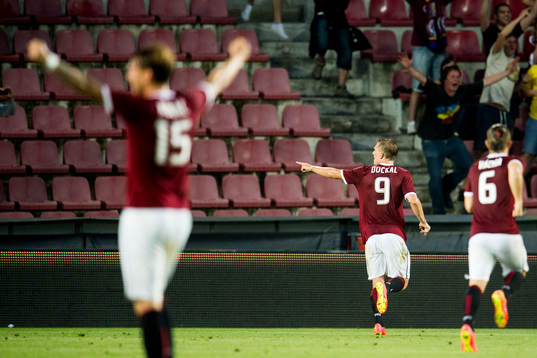 Sparta Prags Bořek Dočkal (m) jublar